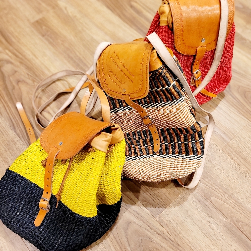 African Handmade Backpack